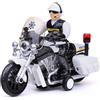 Brigamo Motocicletta premium della polizia americana con luci e suoni, auto giocattolo, dai 3 anni in su
