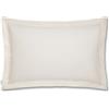 Bianca Cotton Soft Bianca Plain Dyed Cotton Percale Cream 200TC Oxford Pillowcase 50 x 80 cm
