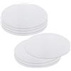 UMCHU CLVPAI Silicone Steamer Pad Mat-8 pcs Rotondo Antiaderante Steamer Mesh,Dim Sum Piroscafo Mesh,per Vapore Basket Cucina Verdure Riso(Diametro 28 cm)