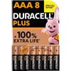 Duracell Plus Power Single-use battery AAA Alcalino 1,5 V