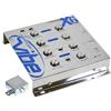 GK SOUND KIT SET PER LANZAR VIBEX6 1 crossover elettronico a 3 vie equalizzatore 3 uscite front/rear/subwoofer con controllo remoto subwoofer incluso, 1 pezzo