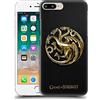 Head Case Designs Licenza Ufficiale HBO Game of Thrones Oro Targaryen Embossed Sigilli Custodia Cover Dura per Parte Posteriore Compatibile con Apple iPhone 7 Plus/iPhone 8 Plus