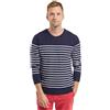Armor-lux Armor Lux Marinière Port-Louis Héritage Homme, Maglietta a Maniche Lunghe Uomo, Multicolore (600 Navire/Blanc 600), XXX-Large