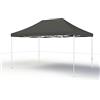 Siena Garden Rivestimento tetto grigio per gazebo multiuso 3 x 4,5 m, rivestimento in poliestere 160 g/m², rivestito in poliuretano, grigio