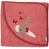 Sterntaler Asciugamano con cappuccio Emmilius, 100 x 100 cm, colore: verde