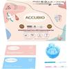ACCUBIO 50 Test Ovulazione + 20 Test Gravidanza, Kit per test di Ovulazione e Fertilità, Test di Fertilità Accurato Oltre il 99%, Sensibile Pregnancy Test, Con 70 Coppette per Urina Gratuite