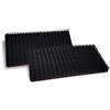 4R Quattroerre.it - 1637 - Dual Lock 3M Sistema di Fissaggio Removibile a Incastro, Nero, 4 Pezzi, 25 x 50 mm