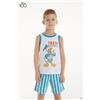 Tezenis Pigiama Corto In Cotone Stampa Disney Bimbo Bambino Bianco