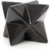 Igox Shungite Merkaba 5 cm pietra - stella naturale - pietre shungite cristallo protezione meditazione energia generatore di guarigione chakra