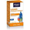 FRAU Uomo Vitamine e Minerali, Integratore Alimentare a base di Vitamine, Minerali e Luteina, 30 Compresse, Integratore stanchezza fisica e mentale, Senza glutine