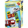 KOSMOS 710811 - Gioco del Domino, soggetto: Camioncini e ruspe [importato dalla Germania]