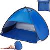 Zootop - Tenda da spiaggia pop-up per 1-2 persone, portatile, con staffa per telefono e borsa per riporre oggetti, tenda da spiaggia compatta per esterni, campeggio, picnic