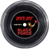 Generic Black Force - Corda da tennis, 200 m, 1,19 mm, colore: Nero