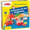 HABA- Stelle Primi Coincoin e Cappelli-Giochi da Tavolo per Bambini-Classifica e Gioco di osservazione-2 anni-307052, Colore Colorato, Medium, 307052