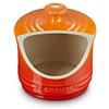 Le Creuset Porta sale in gres vetrificato, 0.3 Litri, Arancio, 80811100900005