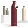 LARS NYSØM Borraccia Termica 1500ml in Acciaio Inox | Bottiglia isolata 1.5 litro | Bottiglia d'Acqua a Tenuta stagna per Sport, Bicicletta, Cane, Bambino, (Berry Red, XL 1500ml)