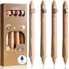 KCatsy Set di 4 Penne Cancellabili - Orso, Ape, Zampa - Sfera sull'Estremità per Rimuovere l'Inchiostro - Penna A Scomparsa Cancellabili Inchiostro Termosensibile - Blu Diametro Punta 0,5 mm
