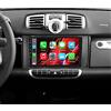 CAMECHO [2G+64G]CAMECHO Android 13 Autoradio con CarPlay/Android/HiFi per Mercedes-Benz Smart Fortwo 2011-2015, 9 HD Schermo Navigatore WiFi RDS FM USB Bluetooth Comandi al Volante+AHD Retrocamera