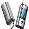 mcdodo Adattatore USB C a Lightning PD 36W iPhone Adattatore ricarica rapida uscita trasferimento dati con display USB C per iPhone compatibile con dispositivi iOS