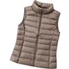 HAXNOHEY Gilet Piumino Donna Leggero Gilet Imbottito Donna Giubbotto Smanicato Donna Gilet Trapuntato Sottogiacca Donna Giubbino Giacchetto Giacca Smanicato Donna Piumini Gilet Senza Maniche Donna Viola L