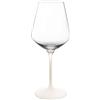 Villeroy & Boch - Manufacture Rock blanc Set di calici per vino rosso, 4 pezzi. Set di bicchieri per vino rosso, 470 ml, Cristallo, Effetto ardesia bianca opaca
