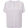 BRAX Style Caelen Cupro Hybrid T-Shirt, Soft Purple, 46 Donna