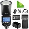 Godox V1-C V1 Li-on TTL su fotocamera lampeggiatore flash rotondo compatibile con Canon