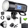 EACHSHOT Godox AD400 Pro AD400Pro Flash GN72 TTL monoluce, 1/8000 HSS lampeggiatore per esterni, sistema 2.4G, tempo di riciclo 0,01-1 s con riflettore Bowens Mount