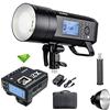 Godox AD400 Pro AD400Pro Flash da 400 W con grilletto Godox X2T-O GN72 TTL Monolight, 1/8000 HSS Lampeggiatore per esterni, flash stroboscopico all-in-one con riflettore Bowens Mount