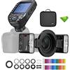 Godox MF12 MF12-K2 Macro Flash con grilletto XProII-F per Olympus Panasonic, Speedlite TTL off-camera 12W, controllo wireless 2.4G, modalità TTL/M, batteria al litio integrata da 3,7 V/6,29 W