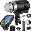 GODOX AD300Pro 300W TTL Outdoor Flash con XproII-F Flash Trigger per fotocamere Fuji Fujifilm, 2.4G 1/8000s HSS 2600mAh 320 Full Power 12W Bi-Color Modeling LED Strobe Monolight