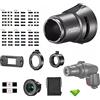 EACHSHOT Godox AK-R21 Kit con attacco di proiezione AK-S per Godox V1 AD200 Pro Flash a testa tonda per Godox V860II V860III V850 TT685 TT350 con adattatore Godox AK-R25 per testa Fresnel
