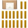 BESOULS 16 candele al miele d'api 10 x 2 cm | Rituale magico di buona fortuna 11/22 + QR con contenuto digitale | 100% cera naturale | fatte a mano | senza paraffina 10 x 2 cm