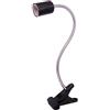 MILIWAN Portalampada E27 con Pinza, in Ceramica Resistente all'Alta Temperatura, Collo di Cigno 40cm, Adatta a Lampada LED da Lettura, Lampada Riscaldante e Riscaldatore Animali ecc [Aggiornata]