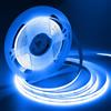 iNextStation 5M Blu Strascia LED, DC12V COB Strisce LED CRI93+ Dimmerabile, Tagliabile Adesive Luci Luminosa per Camera Vetrina Retroilluminazione TV PC Maschio Gaming Room Bar Decorare, Senza Spina
