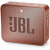 JBL GO 2 Speaker Bluetooth Portatile, Cassa Altoparlante Bluetooth Waterproof IPX7, Con Microfono, Funzione di Noise Cancelling, Fino a 5h di Autonomia, Rosa Cannella
