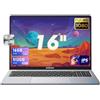 ACEMAGIC PC Portatile 16 Pollici 16GB DDR4 512GB SSD,Intel N95(Fino a 3,4 GHz) Notebook,1920 * 1200 IPS Full HD Portatile,Scocca in metallo,WiFi,BT5.0,3*USB3.2,HDMI,tipo C Ufficio Grigio