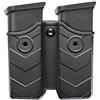 efluky Borsa portariviste universale con clip per pistola adatta per Walther P99/HK/CZ/Glock 17 19/Sig Sauer/9 mm Softair Magazine Holster, Belt Clip regolabile a 60°