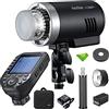 GODOX AD300Pro 300W TTL Outdoor Flash con XproII-C Flash Trigger per fotocamere Canon, 2.4G 1/8000s HSS 0.01-1.5s Tempo di riciclo Bi-Color Modeling LED Strobe Flash Monolight