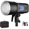 Godox AD600Pro 600Ws TTL Outdoor Flash 2.4G 1/8000s 2600mAh Batteria 360 flash a piena potenza, 0,01-0,9s Recycle per fotocamere DSLR con borsa per il trasporto Godox CB-09