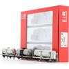 Rivarossi HR6489 Rivarossi set di 3 carri merci cisterna FS Epoca III scala 1:87