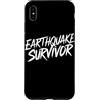 Resilient Tees Custodia per iPhone XS Max Terremoto Survivor Bold White Text Adventure
