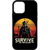 Wasteland Survivor Gear Custodia per iPhone 12 mini Sopravvivi alla terra desolata con uno stile Raider post-apocalittico