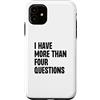 I Have More Than Four Questions Jewish P Custodia per iPhone 11 Ho più di quattro domande Seder della Pasqua ebraica