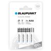 BLAUPUNKT AAA batterie alcaline, confezione da 4, per gli orologi a parete e telecomandi TV, LR03BPO/4CP
