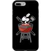 Griglia Carne Custodia per iPhone 7 Plus/8 Plus Griglia Carne