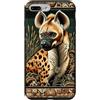 Elegant Hyena Tapestry Motif Style Store Custodia per iPhone 7 Plus/8 Plus Vintage Hyena Artwork elegante arazzo motivo stile