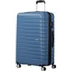 American Tourister Flashline Spinner L, valigetta 78 cm, 100/109 l, blu (Coronet Blue), Blu (Coronet Blue), Spinner L (78-100/109 L), Valigie & trolley