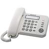 Panasonic-KX-TS520-Telefono cordless DECT, Desk/Wall, colore: bianco