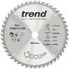 Trend Lama per sega circolare CraftPro TCT combinata, diametro 315 mm x 48 denti x foro 30 mm, punta in carburo di tungsteno, CSB/31548